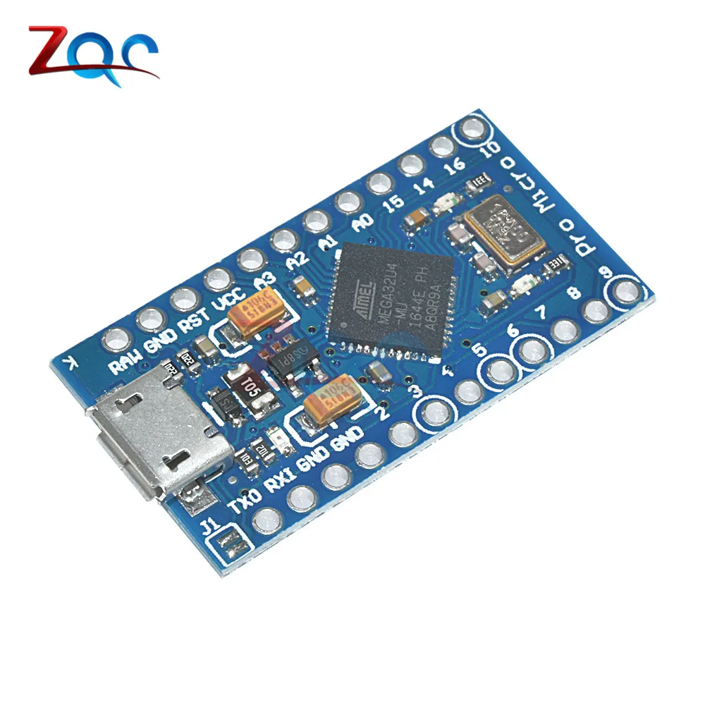 ATmega32U4 Pro Micro USB 5 в 16 МГц модуль платы для Arduino Leonardo ATMega 32U4 контроллер Pro-Micro замена Pro Mini с контактами