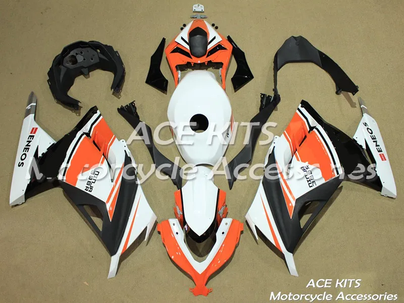 Новый мотоциклетный обтекатель abs для Kawasaki Ninja300 2013 2017 инъекции кузова