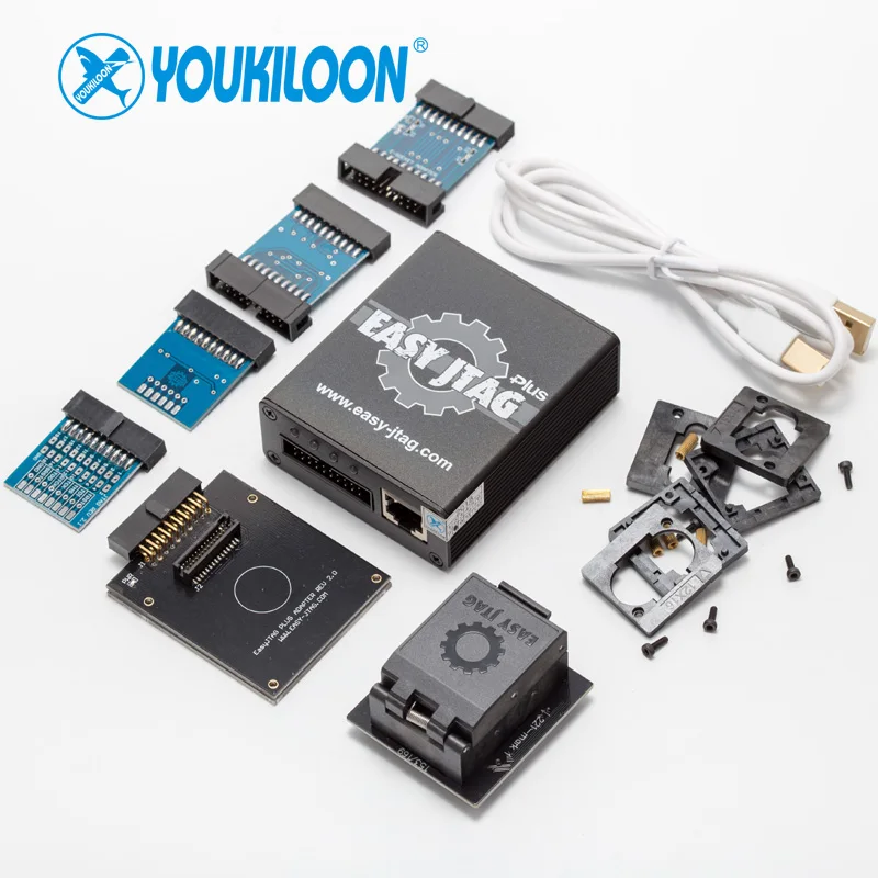 YOUKILOON Easy-JTAG Plus коробка полный комплект eMMC розетка NAND розетка