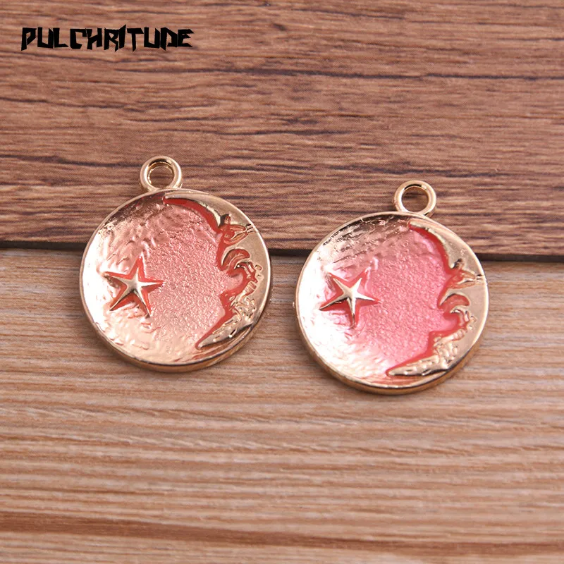 Moon Charms Jewelry Making Moon Charm Making Bracelet Star Crescent