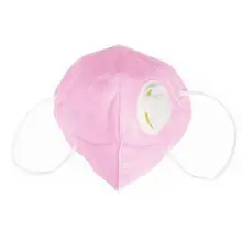 2 шт Розовый Анти Пылезащитный Одноразовый Респиратор Складная защитная Рабочая маска Пылезащитная промышленность шлифовальная Рабочая защитная маска для лица