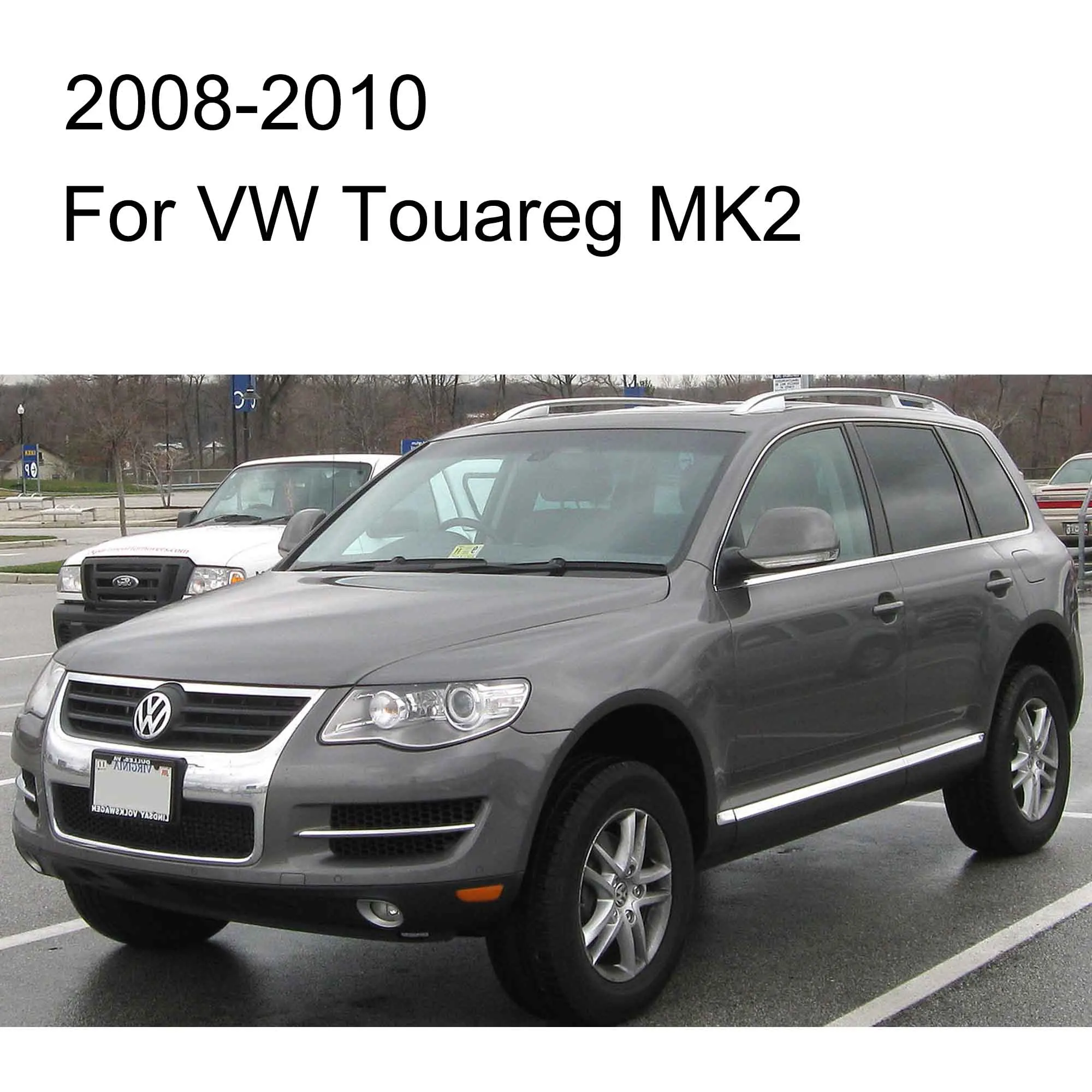 Mikkuppa щетки стеклоочистителя для VW Touareg модельный год от 2002- натуральный каучук лобовое стекло авто аксессуары - Цвет: 2008-2010 MK2