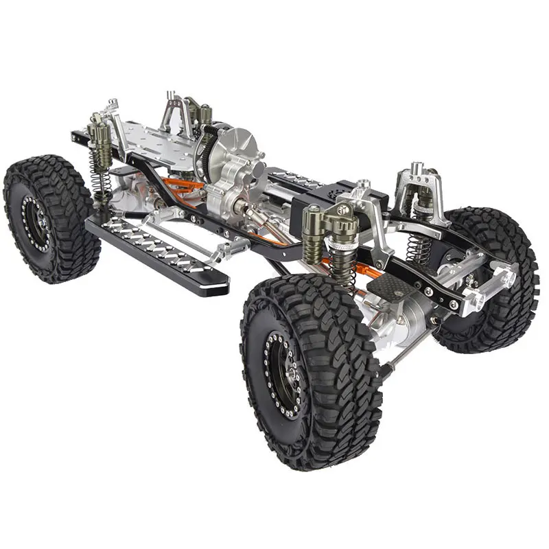 RC CNC Alloy SCX10 Chassis 1/10 4wd 
