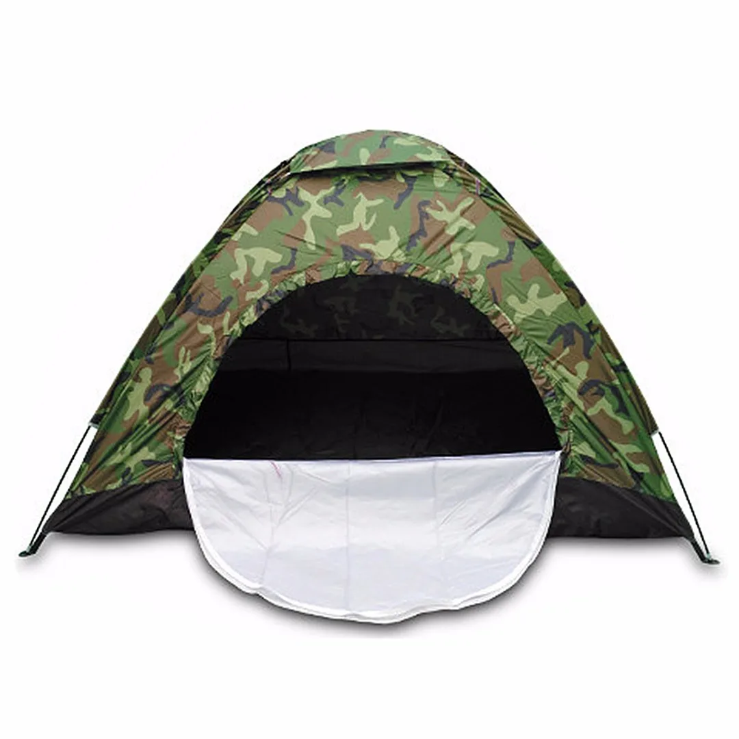 Portable 2 Person Family Camping Tents Single Layer Waterproof