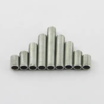 

1pcs M16 Steel galvanized hollow lamp light bolt screw full threaded pole ceilling light hanging 65/70/75mm length