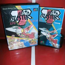 Aero Busters игры Картридж с коробкой и руководством 16 бит md карты для Sega Mega Drive для Genesis