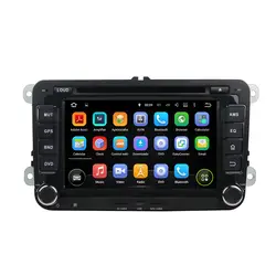 KLYDE 2 Din 7 "Android 8,1 автомобильный мультимедийный плеер для Volkswagen Magotan Caddy Passat Sagitar Tiguan радиоприемник автомобиля аудио стерео DVD