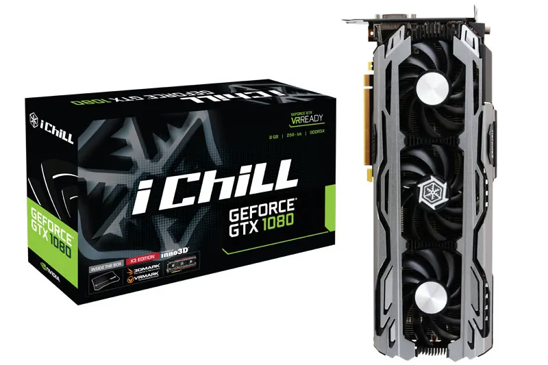 GTX1080 X3 Ice Dragon three fans non-public version of the card