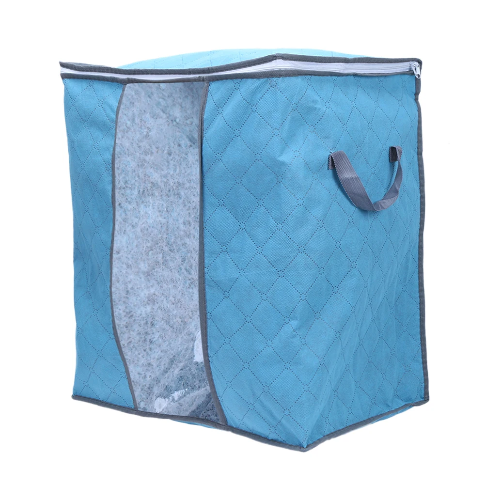 Стеганая сумка для хранения, переносная сумка для хранения одежды, стеганая подушка, одеяло, сумка для хранения, дорожная сумка для хранения багажа, Органайзер - Цвет: 02