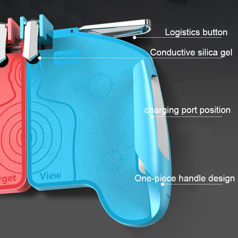  Triggers For Cellular Pubg Mobile Gamepad Dzhostik For Cell Phone Joystick Gamer Trigger Gaming Pad