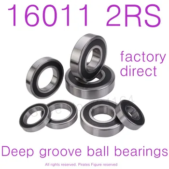 

5PCS High quality 16011RS 16011-2RS bearing 55*90*11mm Double Shielded Deep Ball Bearings for machines, motors,bicycle motor