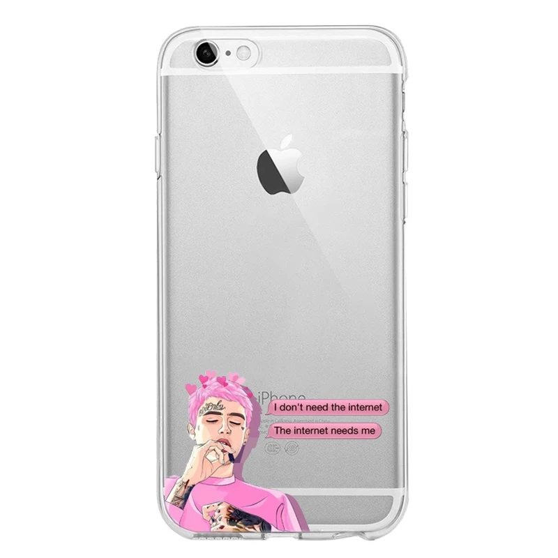 Lil Peep Hellboy Love силиконовый чехол-накладка для IPhone X XS MAX XR 8 7 6 6S Plus 5 5S SE XS MAX Phone Coque Capa Funda