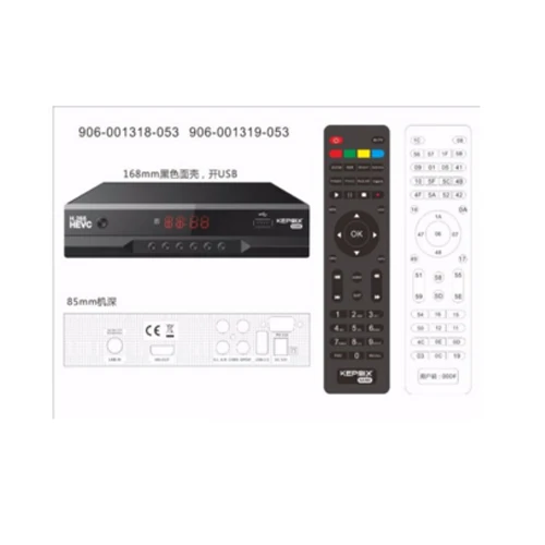 10 шт. спутниковый ресивер ocknix nano m3u hevc powervu autoroll поддержка 3G 2 USB порта