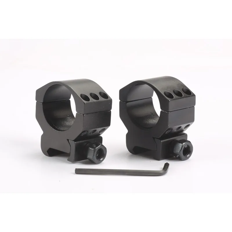 Tacticle Heavy Duty Low Profile 6 Bolts 30mm Scope Rings 20mm Picatinny Weaver Rail Rifle Scope Mount Hunting Caza Accessories