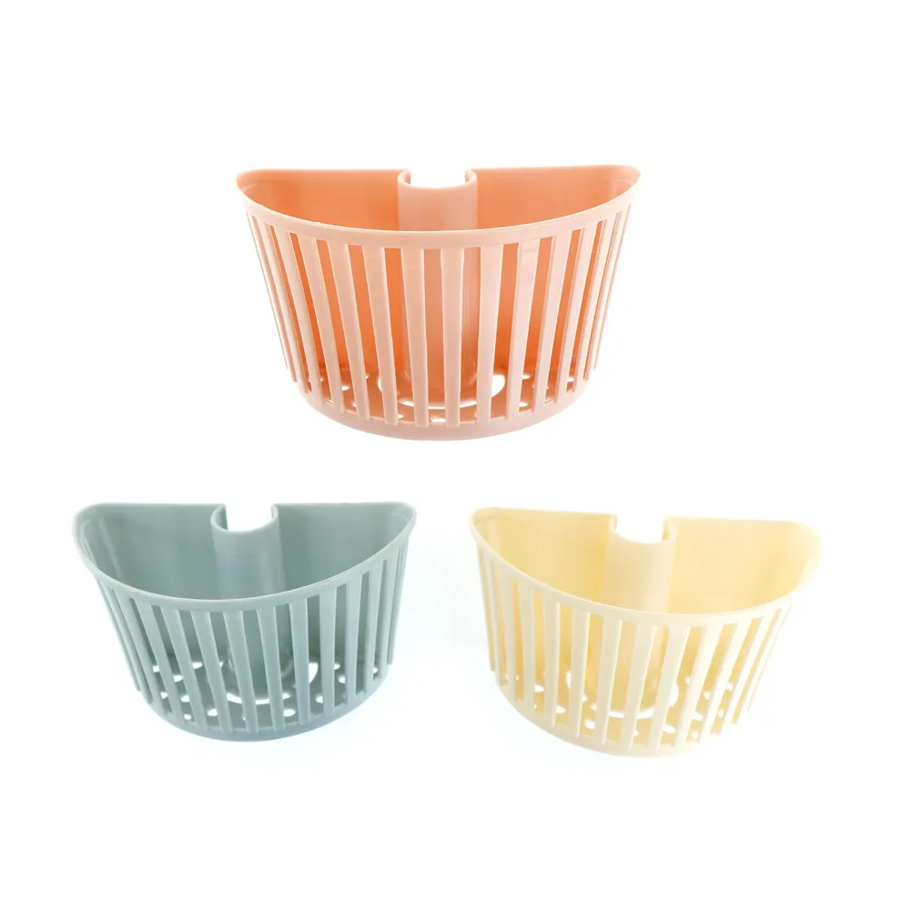 

HENGHOME 1PCS Soap Sponge Flatware Cosmetic Organizer Holder Box Buckle Type Storage Rack Sink Drain Rack Shelves Kitchen Tools