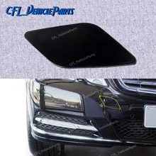 Amortecedor dianteiro tow eye hook cap capa sem pintura 2128850126 para mercedes-benz w212 2008-2013 e300 e350 e320 e500