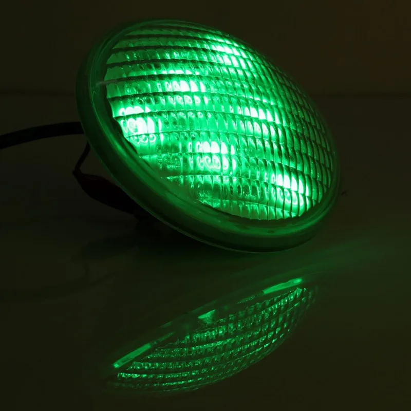 LED PAR56 бассейн свет 54 Вт 12 В 24 В RGB IP68 18LED Бассейны свет Наружное освещение подводный пруд с подсветкой piscina ce rohs