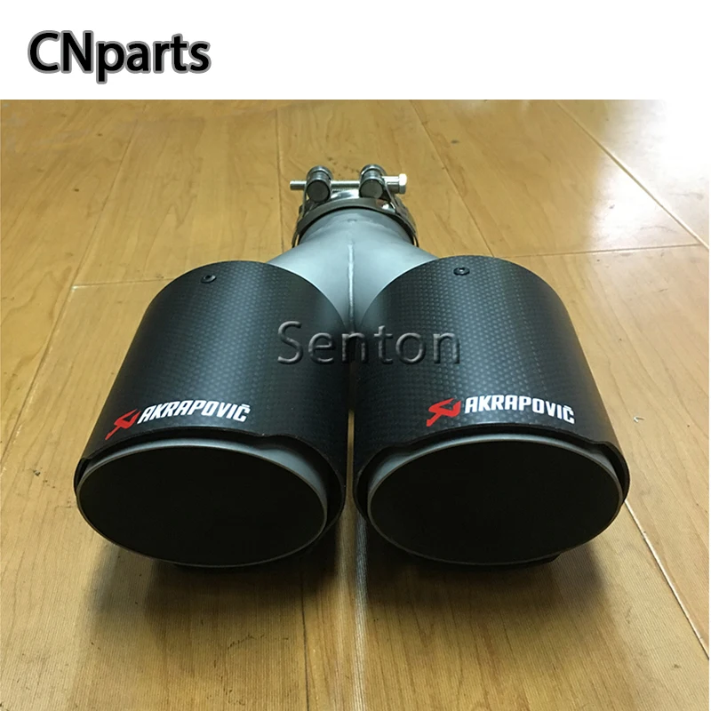 

CNparts For Infiniti Renault Chevrolet Skoda Kia Seat Abarth Volvo Stainless steel Car Exhaust Pipe Muffler Tips Accessories