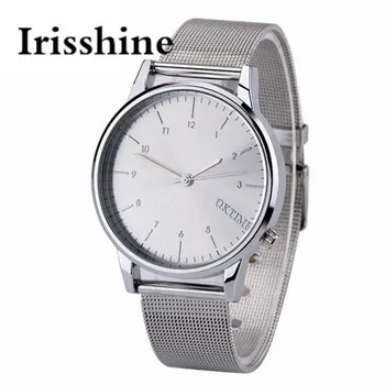 

Irisshine i0800 Unisex watches women men couple love gift metal Business men's Watch Analog Quartz Vogue Fashion table