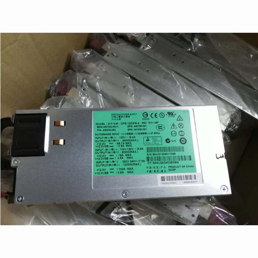 

10pcs/Lot DPS-1200FB A 438202-001 HSTNS-PD11 438202-002 441830-001 440785-001 1200w Server power