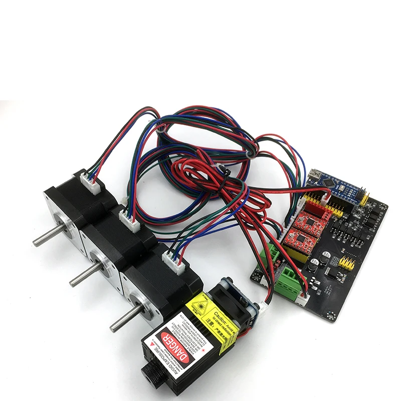 Многоосевая плата управления шаговым мотором GKTOOLS V4 USB материнская для