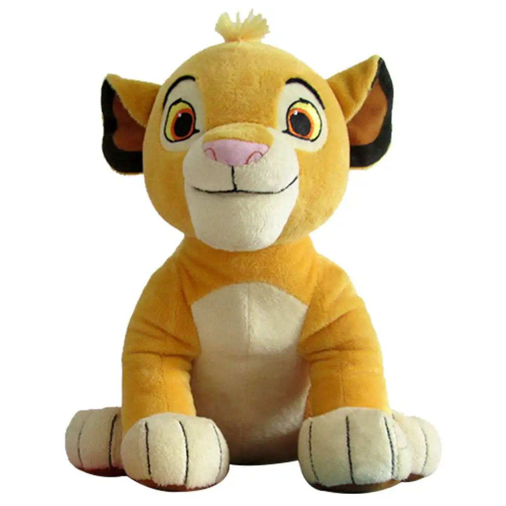 

New The Lion King Simba Plush Toys Simba Soft Stuffed Animals doll For Children Gifts Good Quality Cute 1pcs Sitting High 26cm