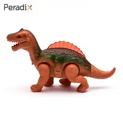 Динозавры игрушки Светящиеся динозавры Электрический ходить динозавров яркий Электрический резиновые ходить звук интерес Training игрушки