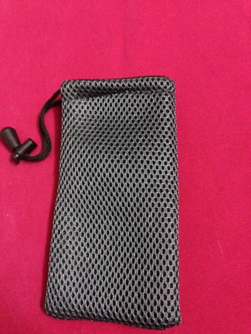 100pcs free shipping mesh drawstring bags jewelry bags wholesale mesh