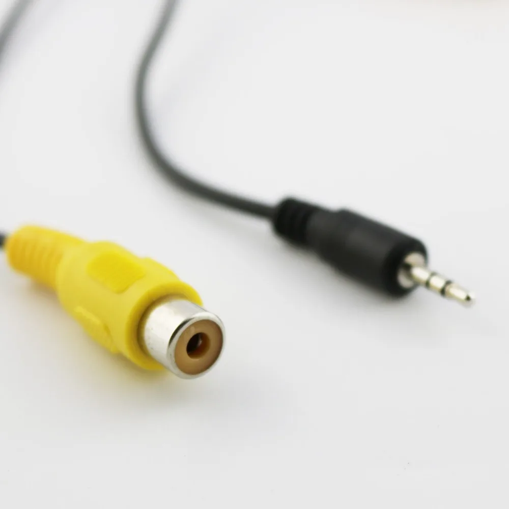 1 шт. 2 5 мм стерео 3 полюсный штекер на 1x RCA Женский видеоадаптер аудиокабель 20