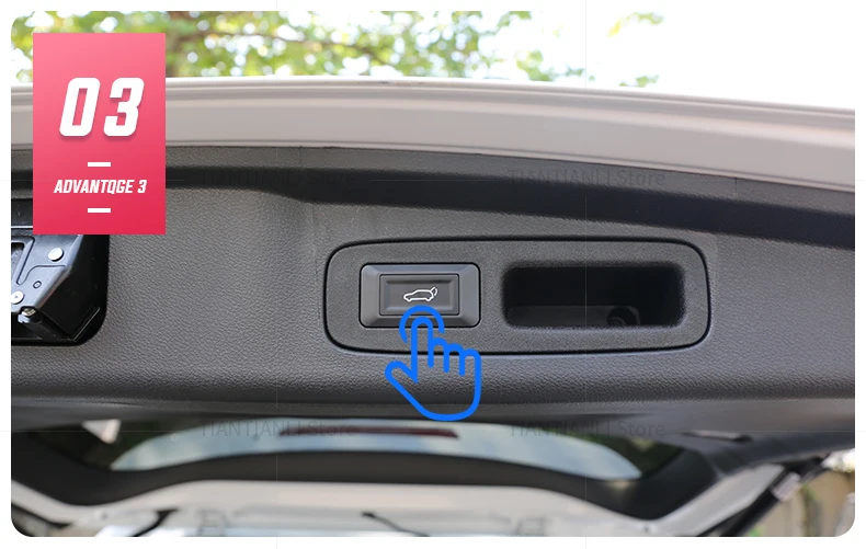Для hyundai KONA Электрический задние ворота модифицированный датчик ноги багажника модификация автомобиля автоматическая подъемная задняя дверь автомобиля