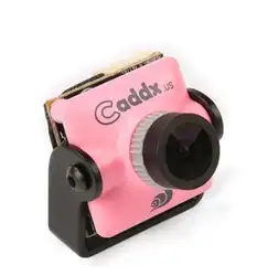 Caddx Turbo Micro F1 1/3 "CMOS 2,1 мм 1200TVL 16:9/4:3 NTSC/PAL низкой задержкой Мини FPV Камера 4,5g для радиоуправляемых моделей, зеленый, розовый, желтый, розовый