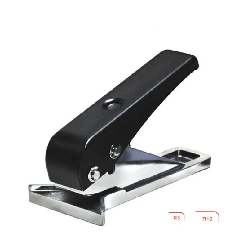 

R5 Corner Punch Corner Cutter Hand Held Heavy Duty Steel ID Card Cutting Corners Name Card Round Corner Cutter Punch