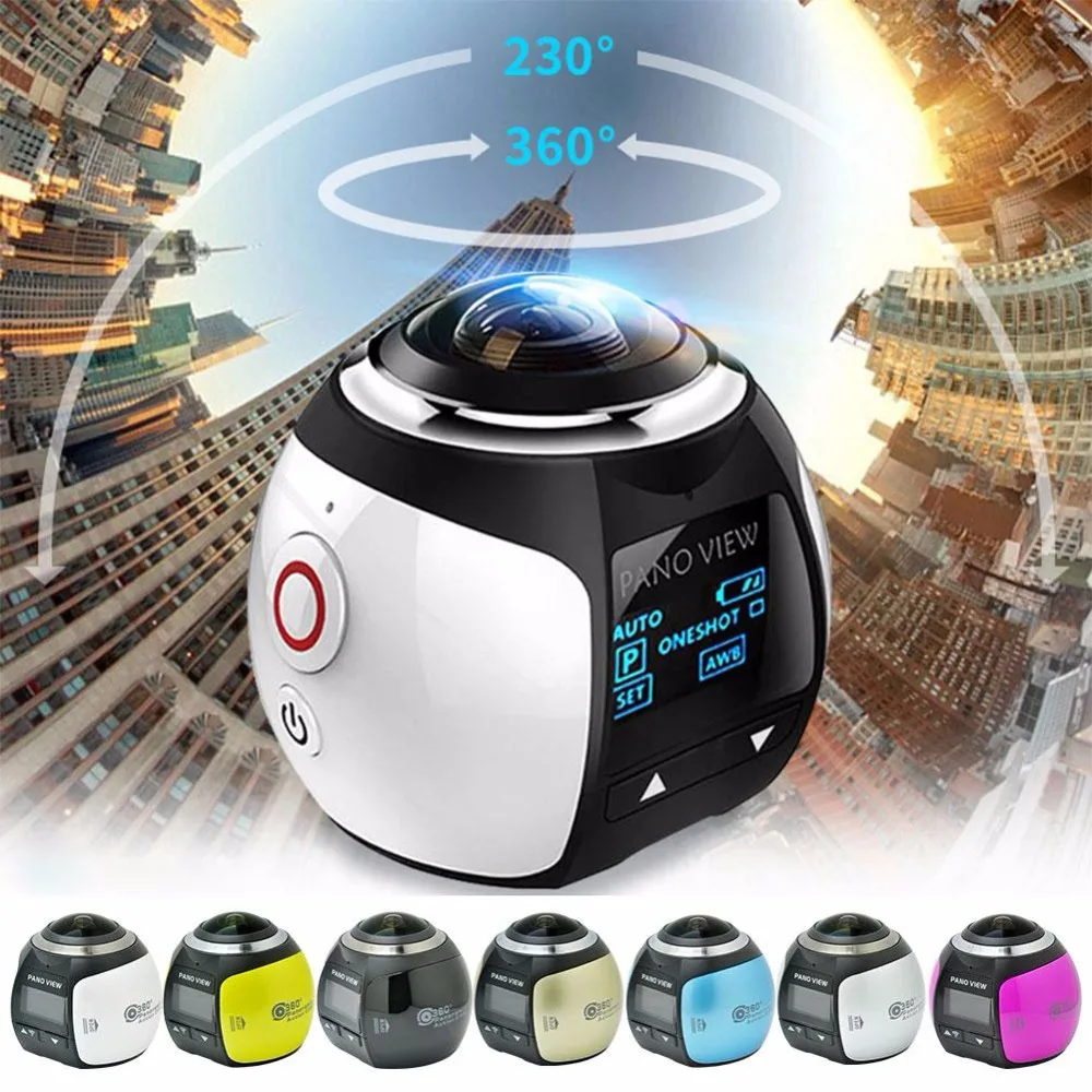 Prix pour 4 K 360 Degrés Action Vidéo Caméra Wifi Mini 2448*2448 16MP Ultra HD Panorama Caméra 3D Étanche Sport conduite VR Caméra Prix pour 4 K 360 Degrés Action Vidéo Caméra Wifi Mini 2448*2448 16MP Ultra HD Panorama Caméra 3D Étanche Sport conduite VR Caméra