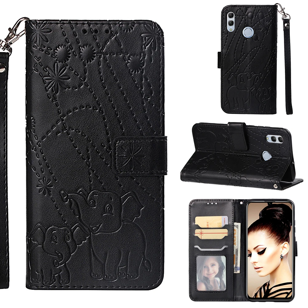 

For Huawei P20 Luxury Flip Embossed Leather Stand Case For Huawei P20 Cover Book Style Cell Phone Cover