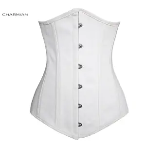 Plain White Corset - Bustiers & Corsets - AliExpress