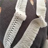 6Yards 4cm-4.5cm Width Beautiful Cotton Fringe Lace Beige Tassel Lace Trim Tassel Curtain Lace Sewing Craft Material Z1223 ► Photo 3/6