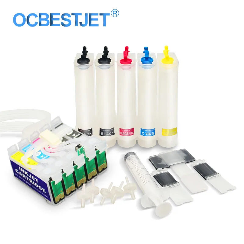 

T1151 T1151 T1032 T1033 T1034 Continuous Ink Supply System For Epson Stylus TX515FN T1110 Printer CISS Ink Cartridge 5Colors/Set
