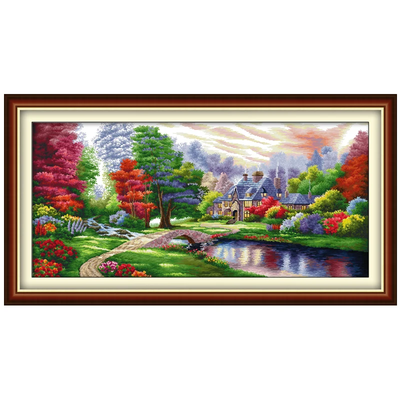 

The Ambilight patterns Counted Cross Stitch Diy 11CT 14CT Cross Stitch Set Chinese Cross-Stitch Kit Embroidery Needlework