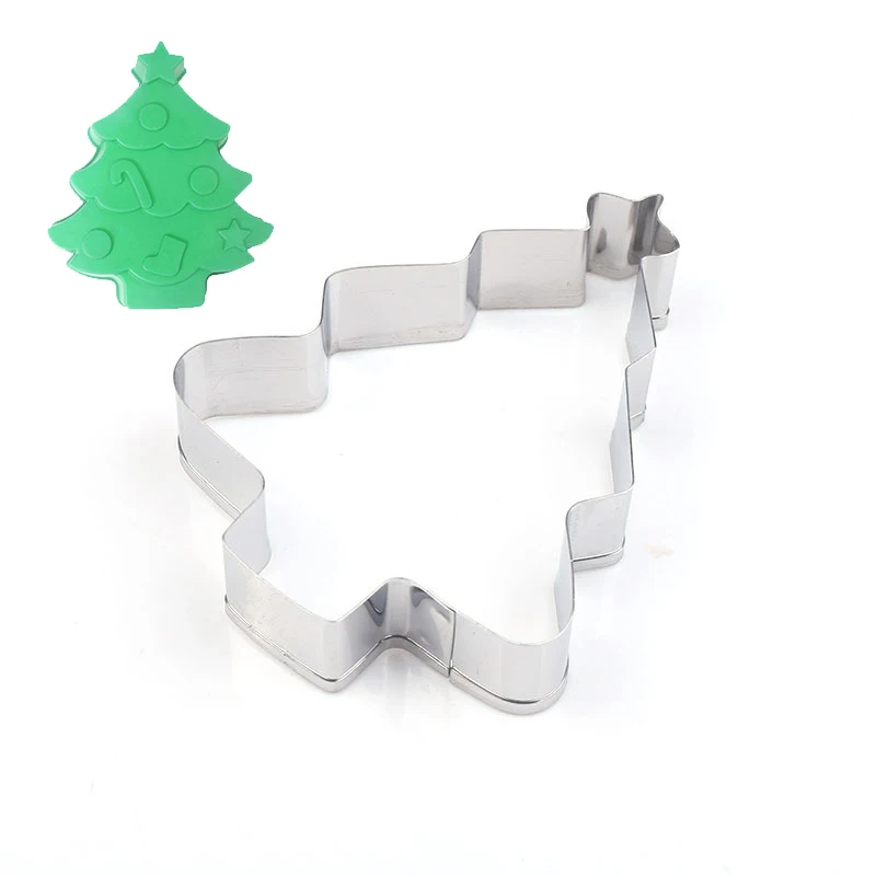DIY Pastry Kitchen Fondant Cake Mold Mould Biscuit Cookie Cutter Christmas Tree