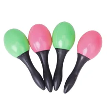 4 x Детские Пластик молоток с песком громкие погремушки детские игрушки: бинокль и лупа