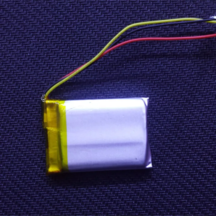 Bateria de Polímero de Lítio Usada para Cartão Caixa de Som e Bateria Plug-in Gravador Recarregável 552535 3.7v 470mah é - Image 2