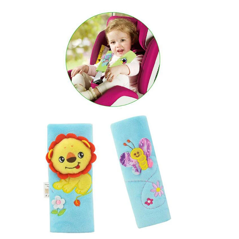 

Baby Car seat protect belt shoulder guard children car sleeping head pillow