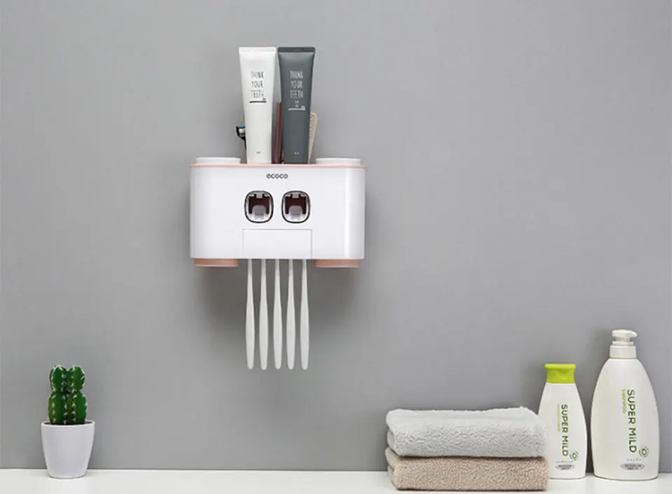 дозатор для зубной пасты toothpaste dispenser. дозатор зубной пасты видео. дозатор для зубной пасты. дозатор для зубных щеток и пасты. автоматический дозатор для зубной пасты toothpaste dispenser.