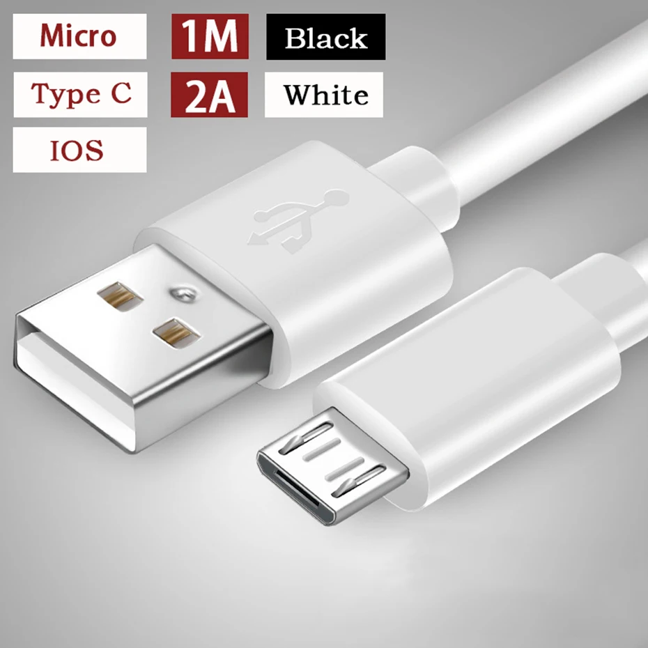 Кабель USB для зарядки и передачи данных, кабель для зарядки, кабель type-c, кабель Micro USB type C, кабель для мобильного телефона для iPhone X, 8, 7, 6, iPad