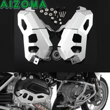 Barras de Proteção do motor Protetor Da Motocicleta Cabeça de Prata R1200 Gueads Guarda Cilindro Kit Para BMW GS ADV 2013-2016 Proteção