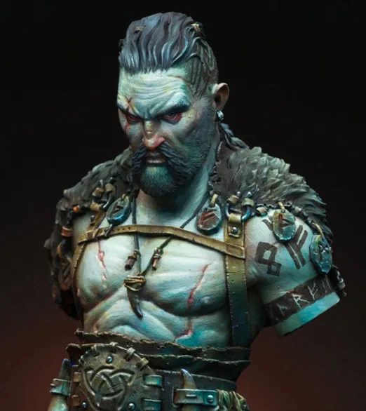 

1/12 scale Resin Bust Sci-fi Rune Collection Teacher Kit Model Free Shipping