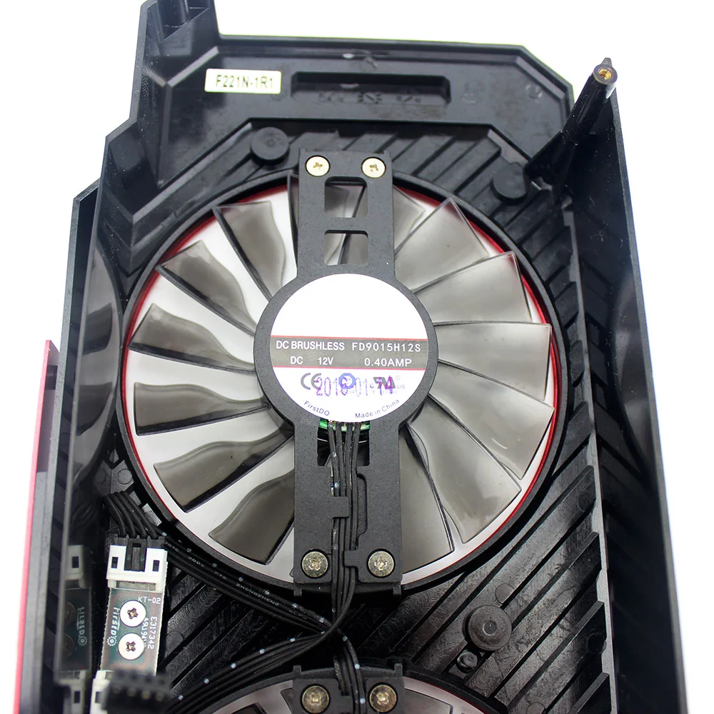 FD9015H12S В 12 0.4A GTX960 GPU кулер 90 мм вентилятор для Maxsun JetStream видеокарты в качестве