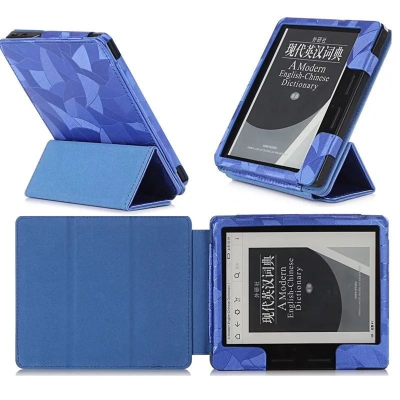 

for Kindle Oasis 3D Painted Leather Case stand Flip Cover for Amazon Kindle Oasis 6.0" Tablet Protective skins E-reader Tablet