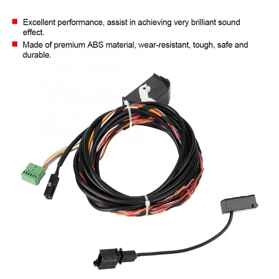 Набор кабелей Bluetooth для микрофона подходит RCD510 RNS510 GOLF 8X0035447A|Кабели адаптеры и