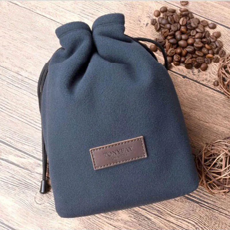 Сумка для камеры Roadfisher Drawstring с карманом беззеркальных объективов Canon Nikon Sony Fuji Leica